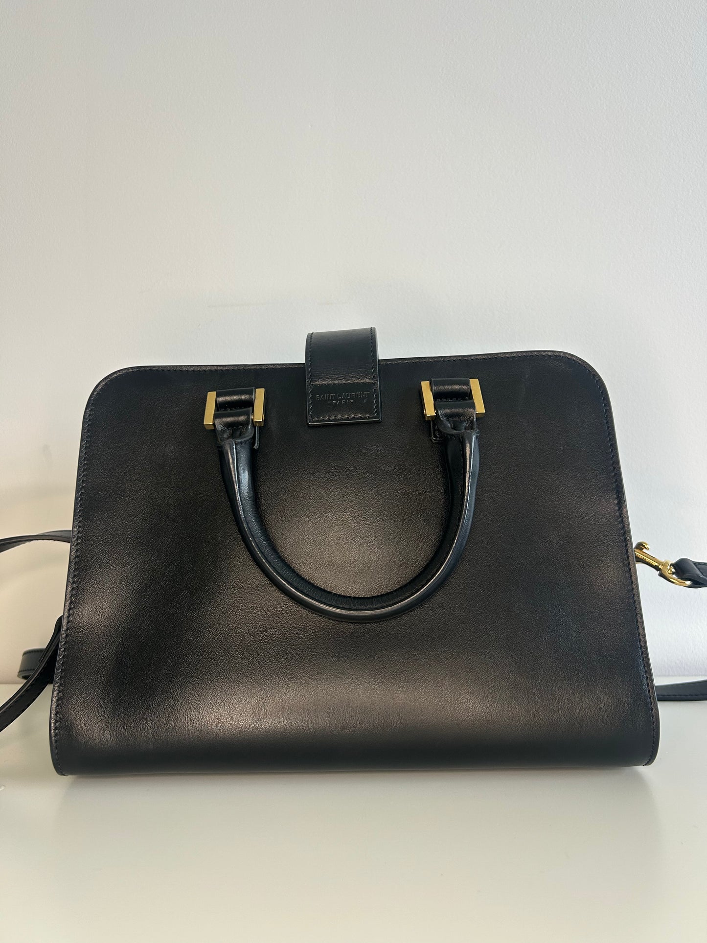 Saint Laurent Baby Cabas Shoulder Bag