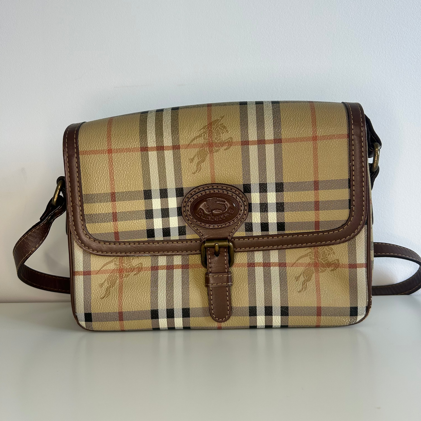 Burberry Nova Check Crossbody Bag