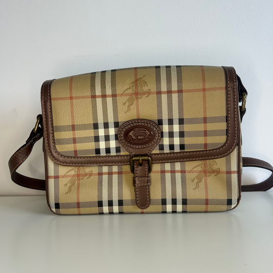 Burberry Nova Check Crossbody Bag
