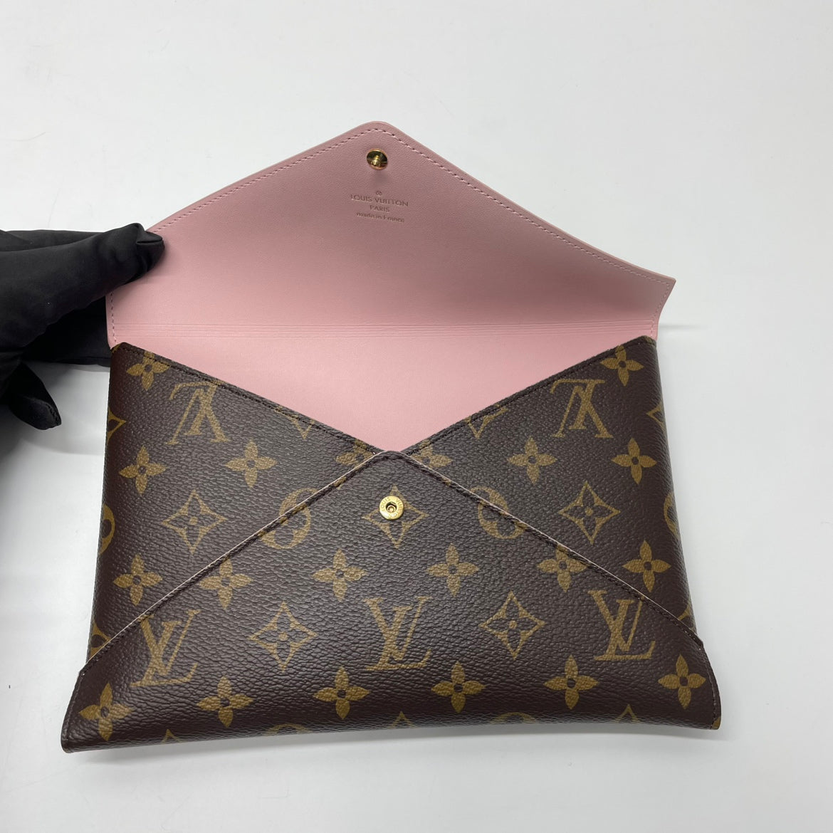 Louis Vuitton PVC Monogram Canvas Pochette Kirigami ONE Clutch M62034