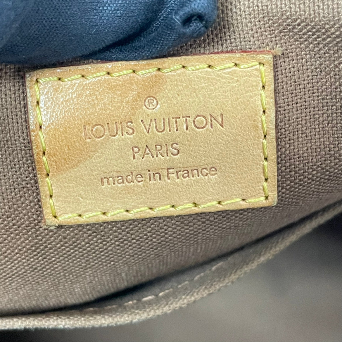 Louis Vuitton Brown PVC Monogram Canvas Palermo PM Shoulder Bag M40145