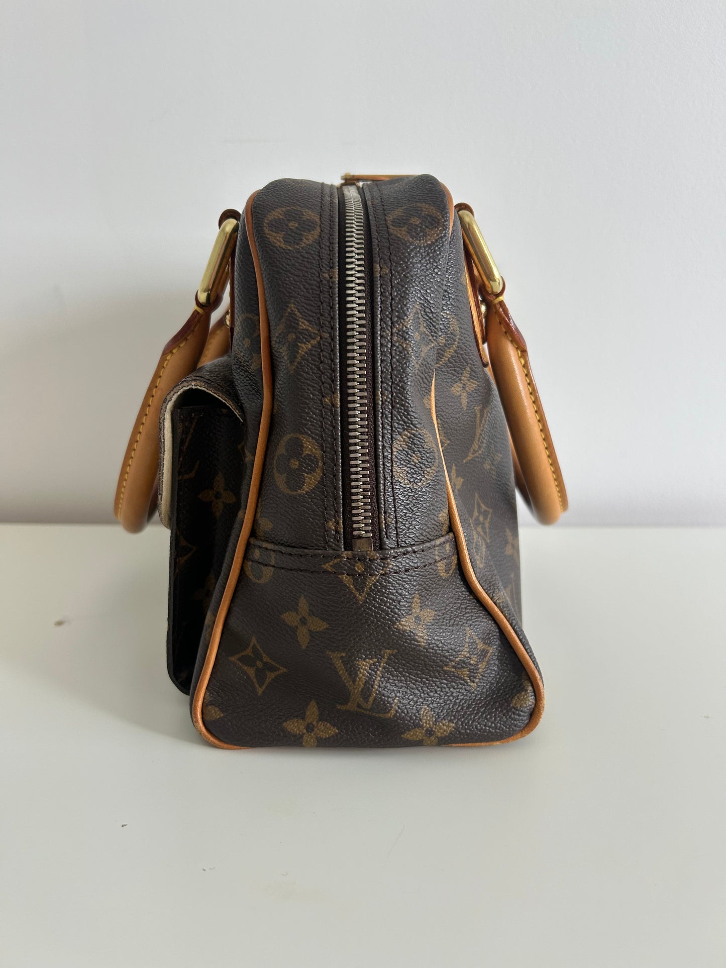 Louis Vuitton Monogram Manhattan PM Handbag