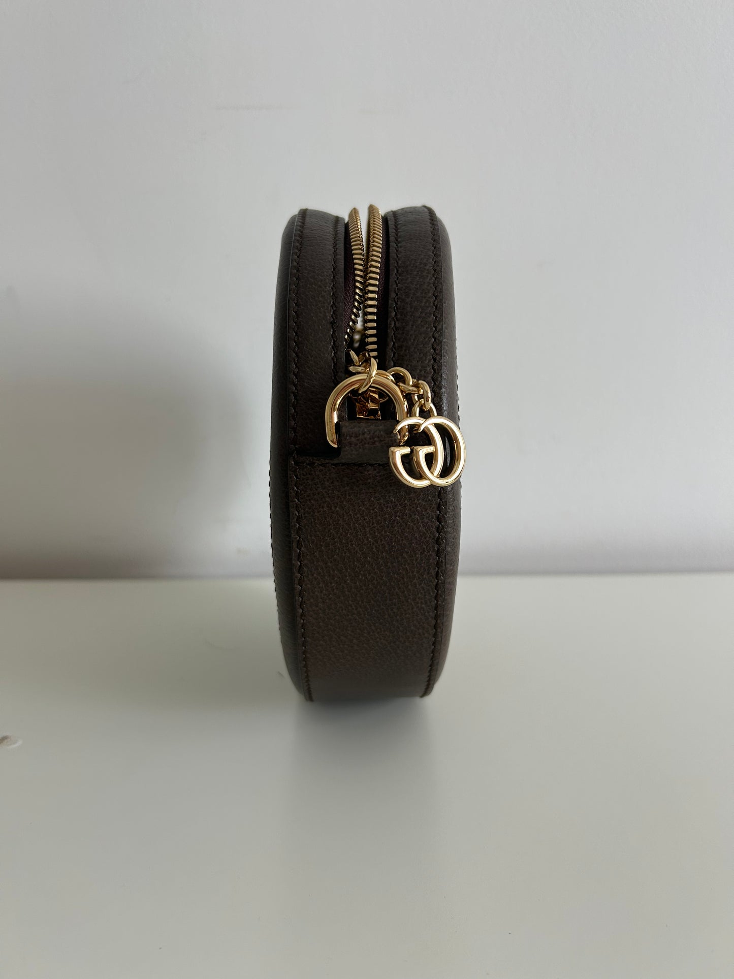 Gucci Ophidia GG Mini Round Shoulder Bag