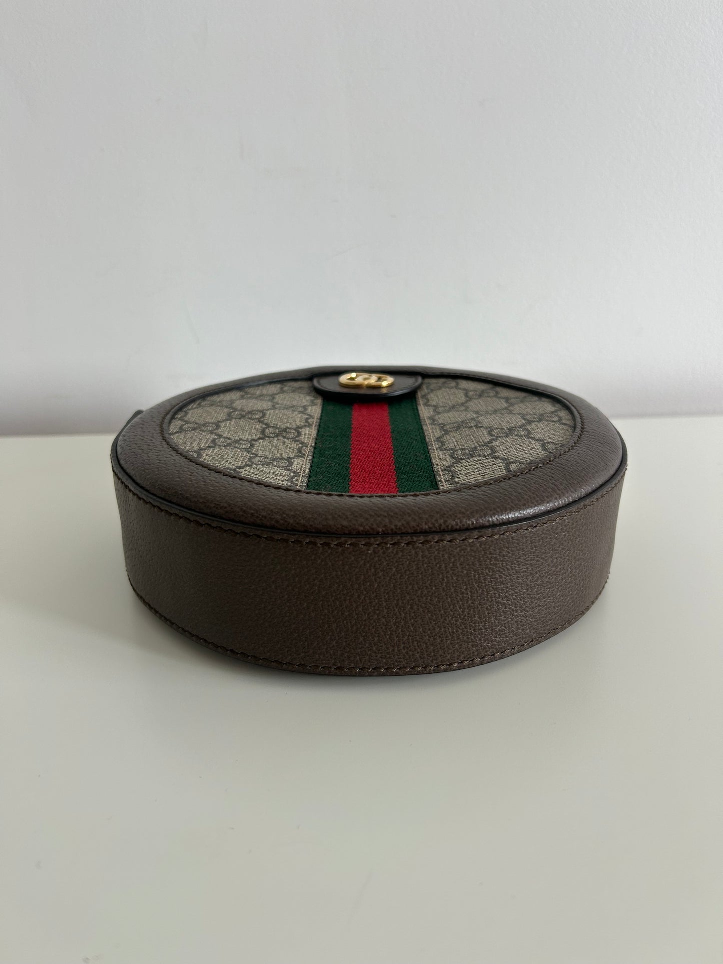 Gucci Ophidia GG Mini Round Shoulder Bag