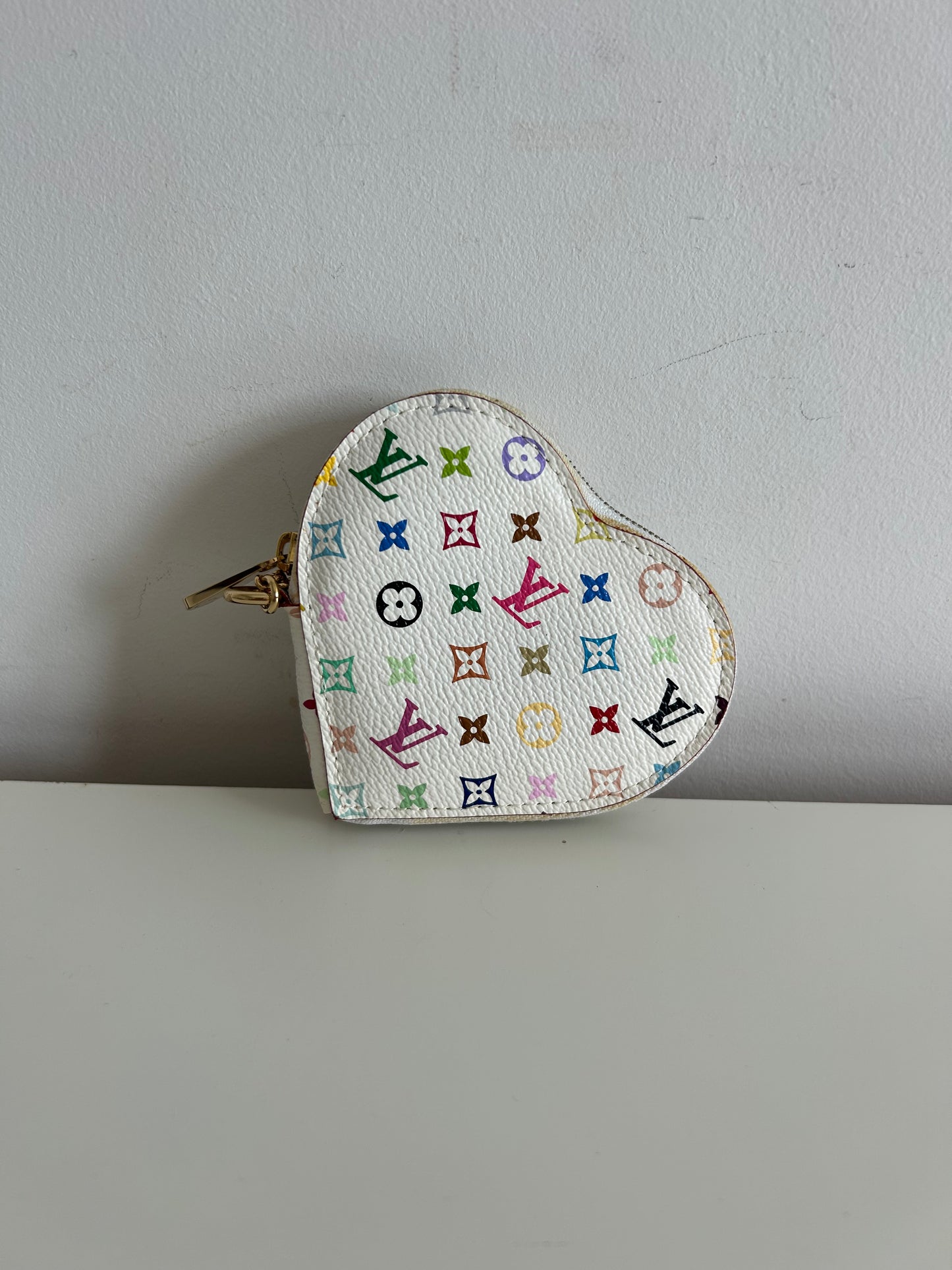 Louis Vuitton Multicolore Heart Coin Purse