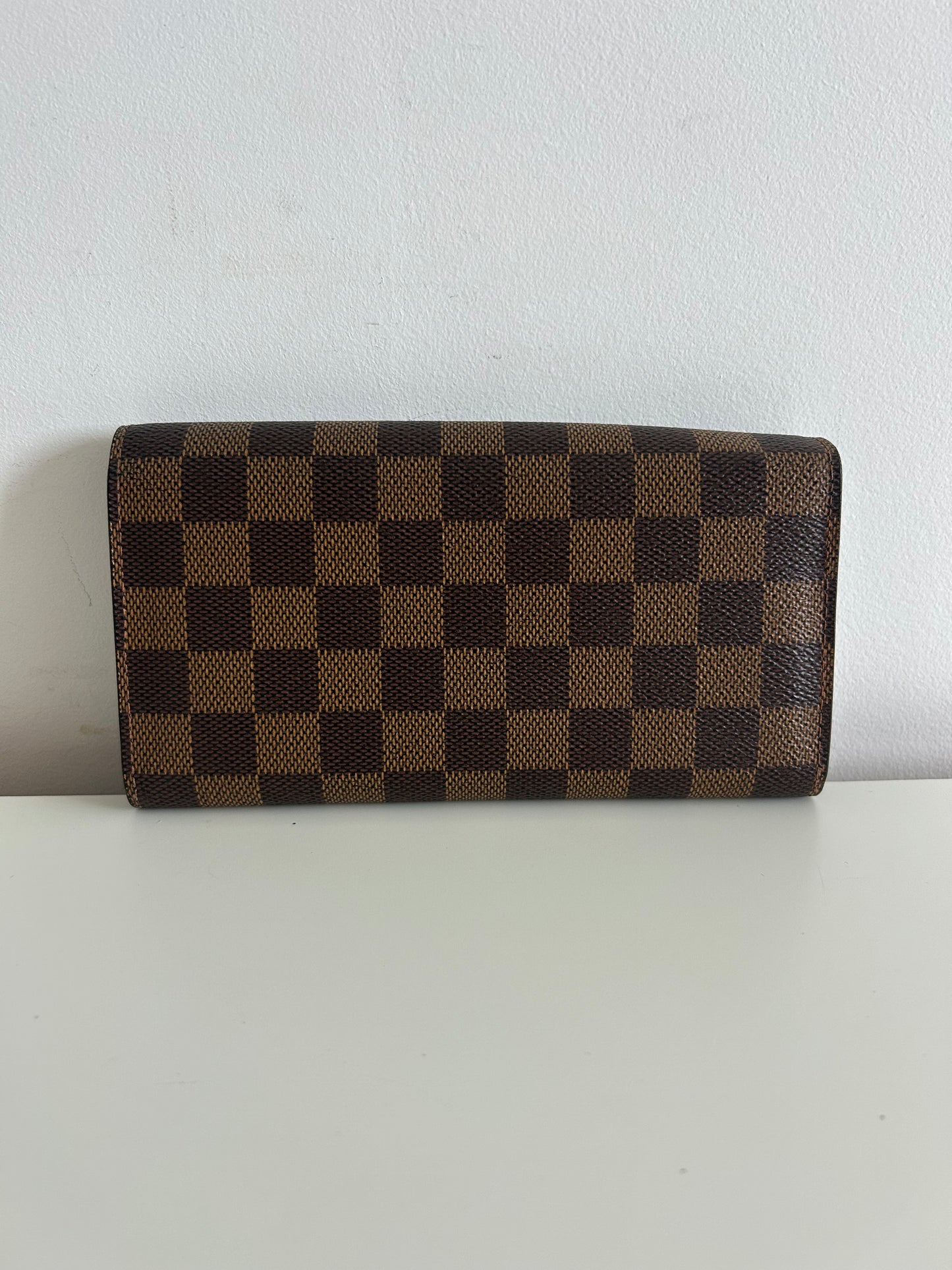 Louis Vuitton Damier Ebene Sarah Wallet