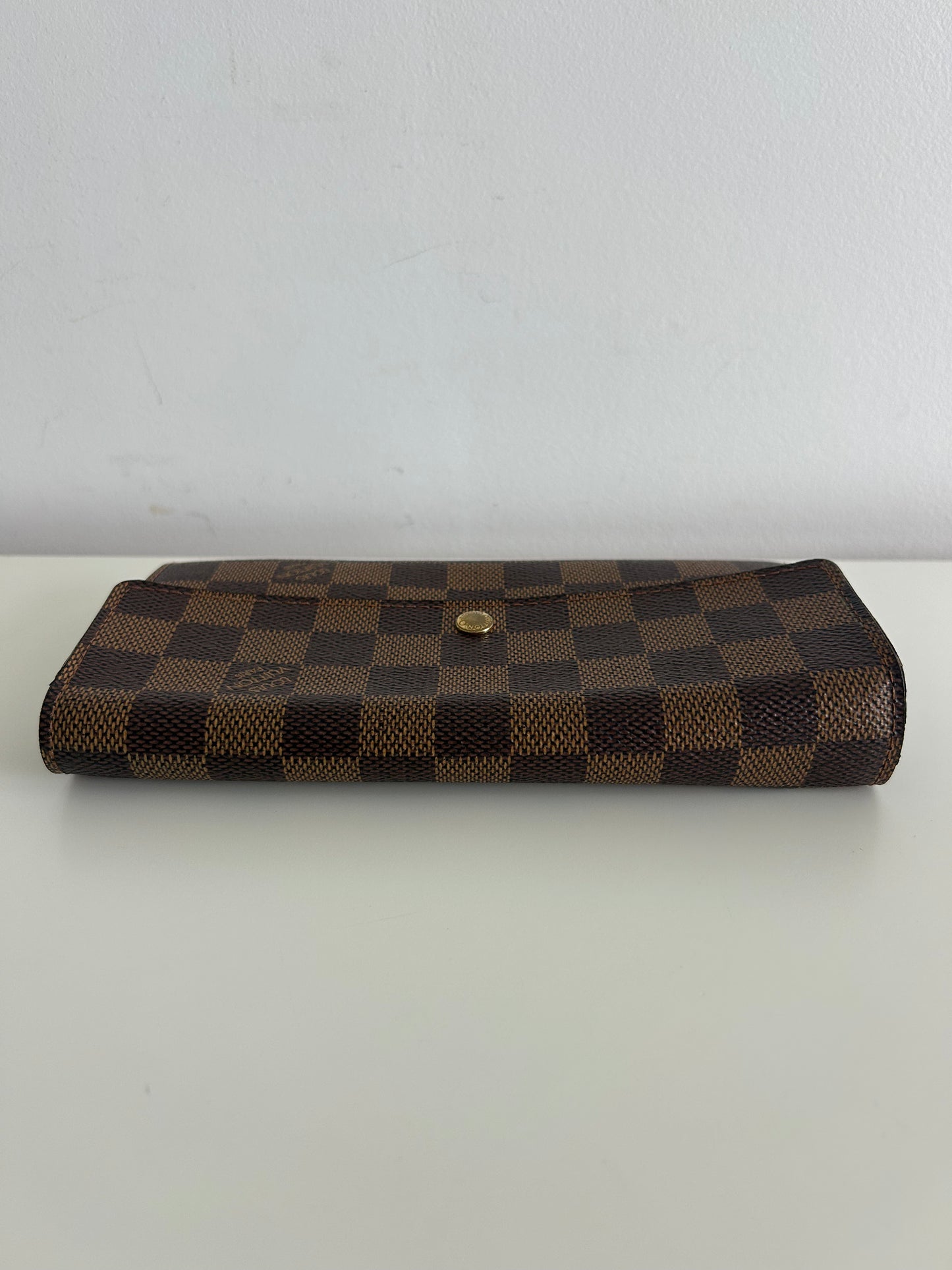 Louis Vuitton Damier Ebene Sarah Wallet
