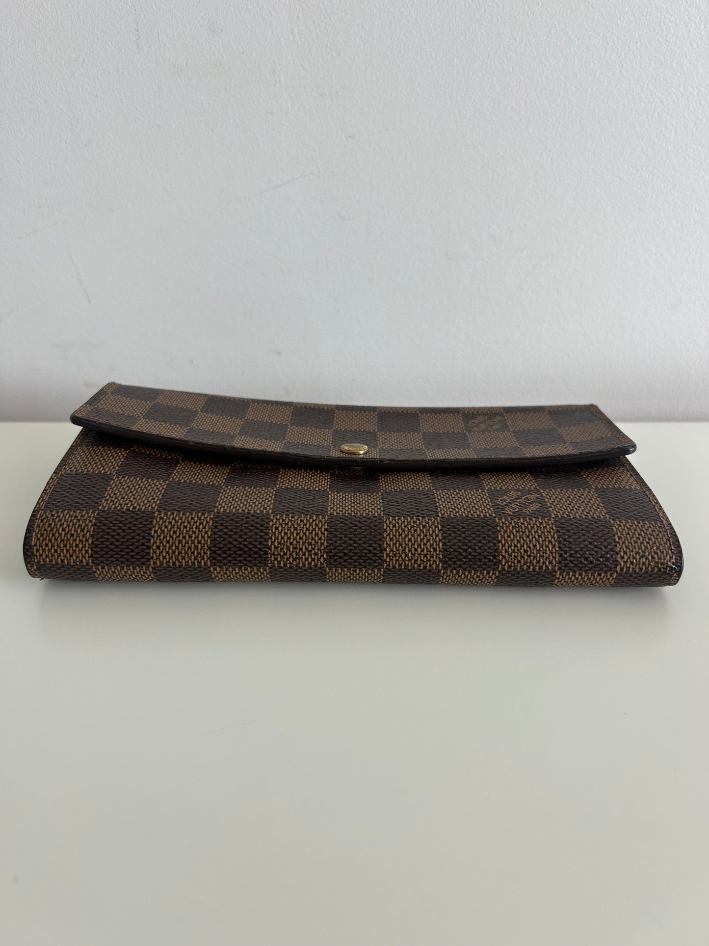Louis Vuitton Damier Ebene Sarah Wallet