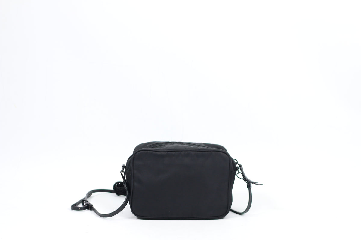 Prada Black Nylon Tessuto Outer Pocket ONE Crossbody Bag 1BH107