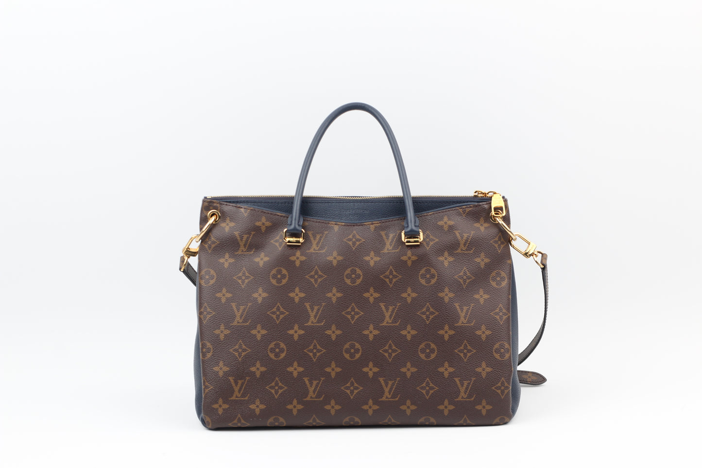Louis Vuitton Full Marine PVC Monogram Canvas Palace MM Shoulder Bag M44042 (V1288224PC)