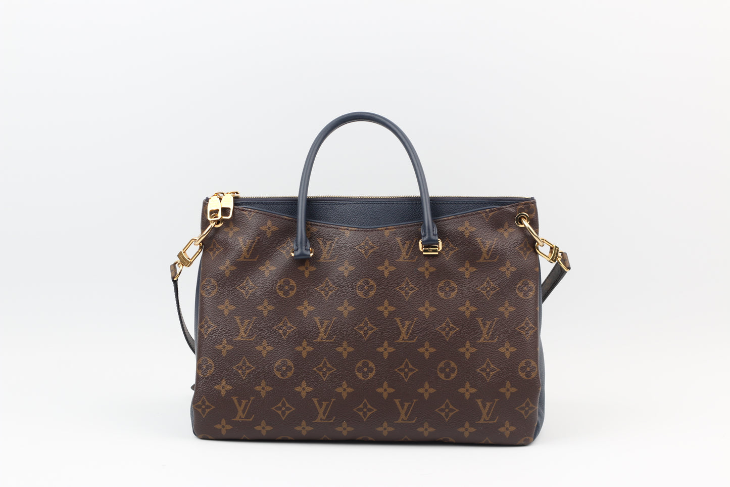 Louis Vuitton Full Marine PVC Monogram Canvas Palace MM Shoulder Bag M44042 (V1288224PC)