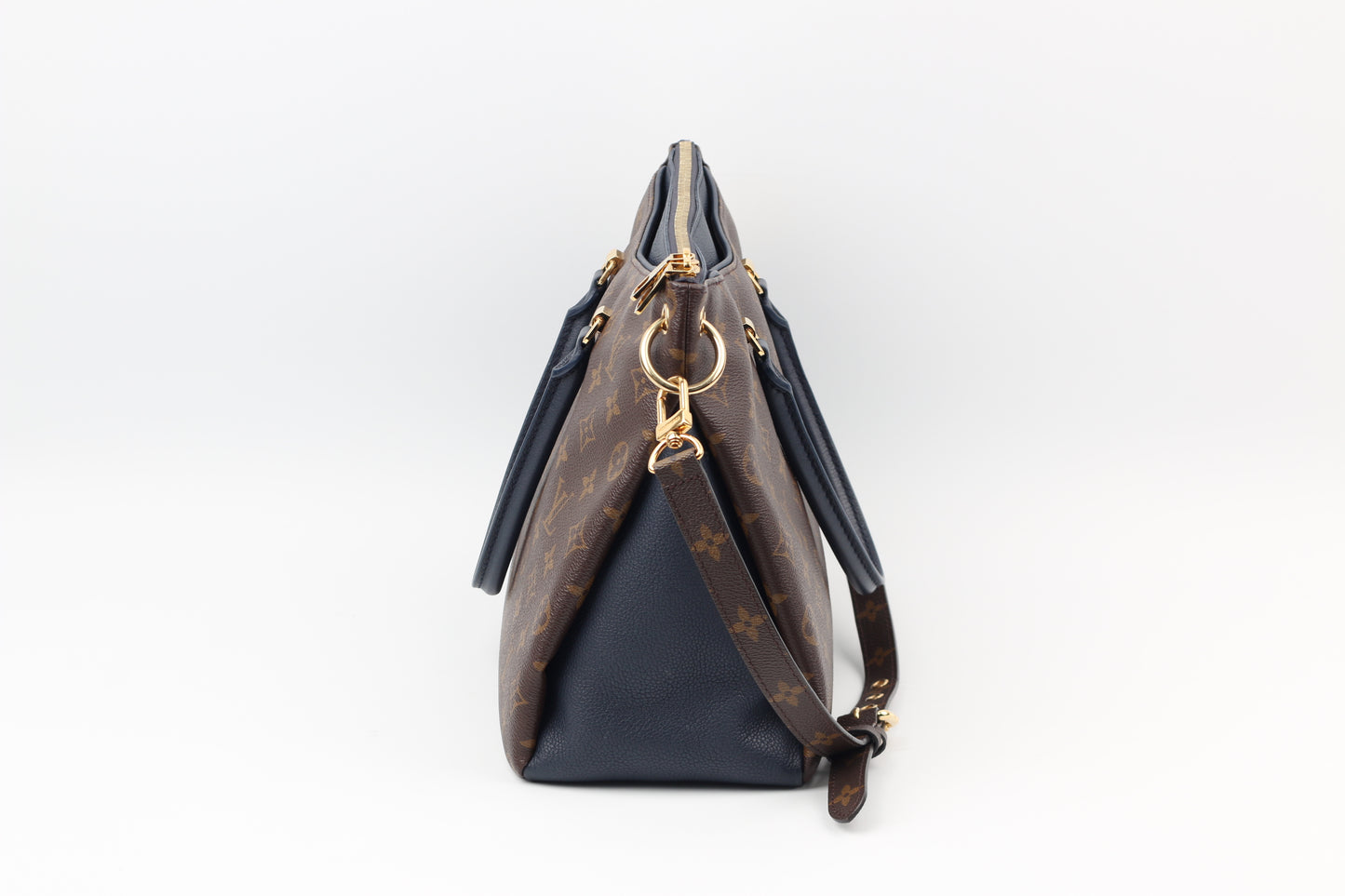 Louis Vuitton Full Marine PVC Monogram Canvas Palace MM Shoulder Bag M44042 (V1288224PC)