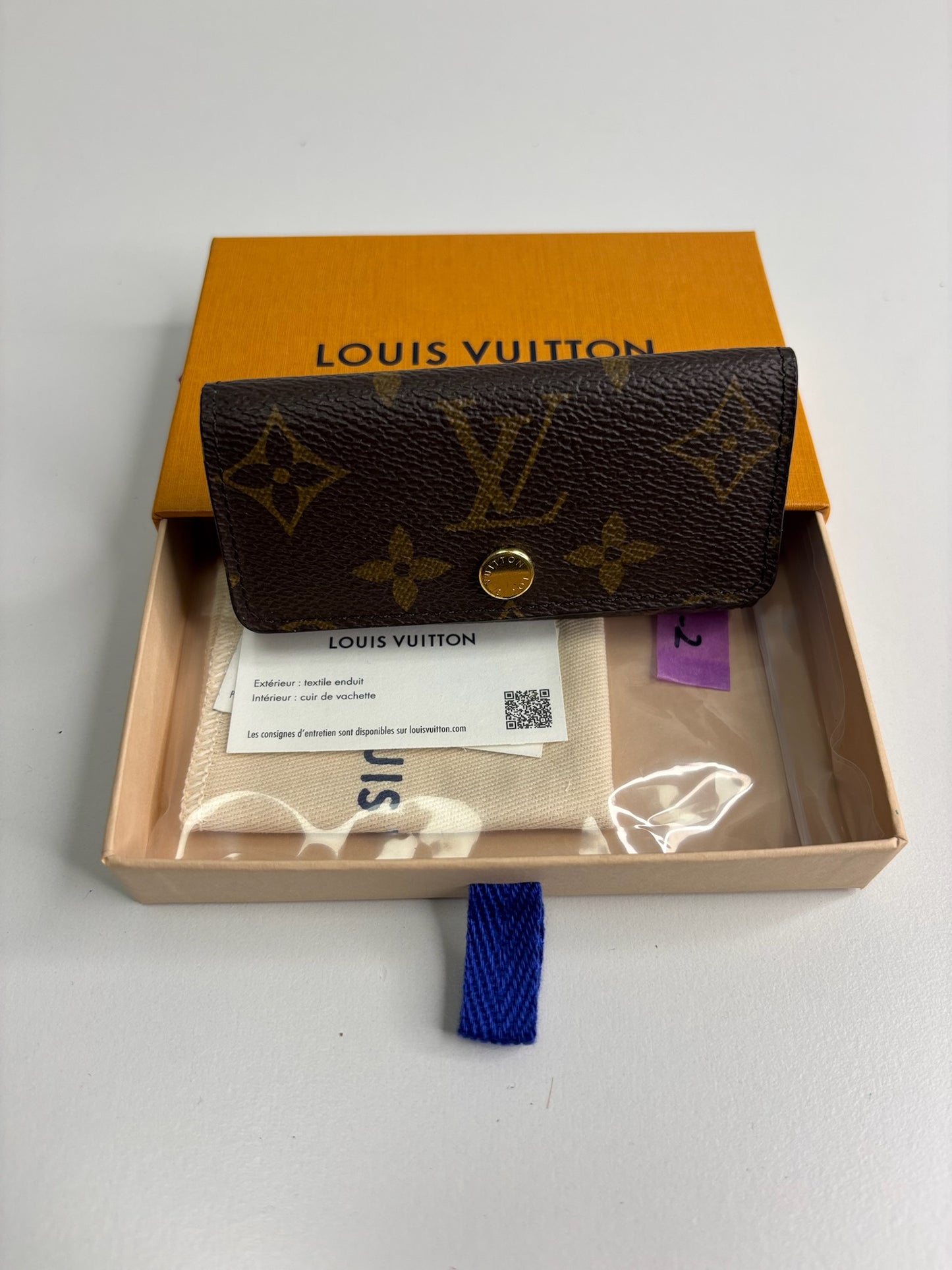 Louis Vuitton Monogram 4 Key Case (JPD04-59)