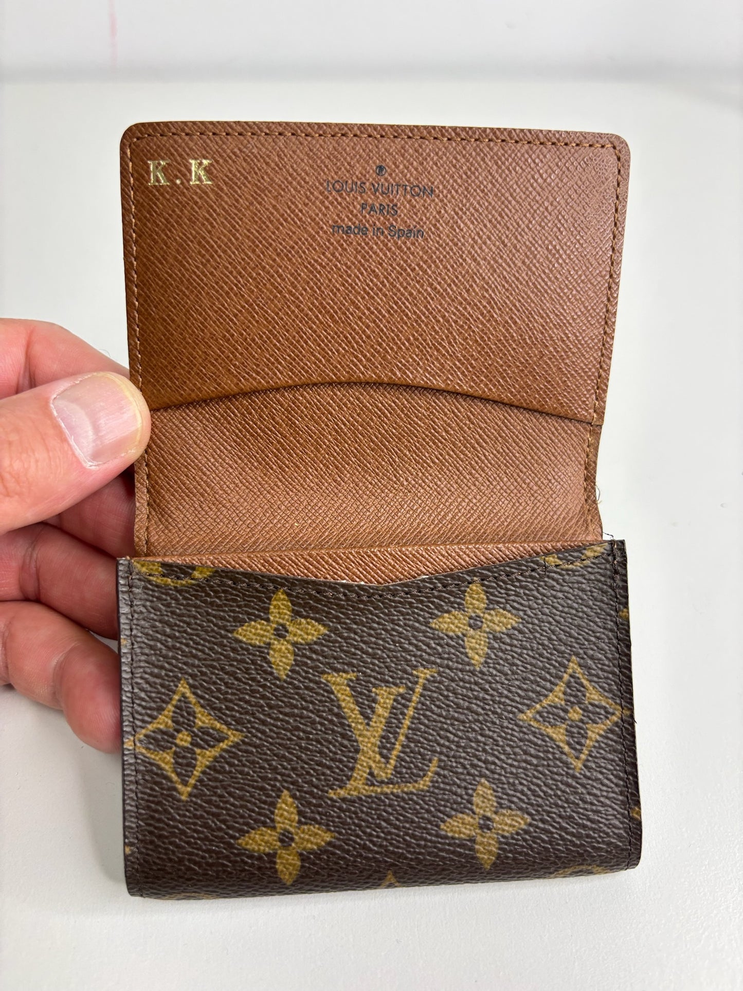 Louis Vuitton Enveloppe Carte de Visite Business Card Case (JPD04-60)