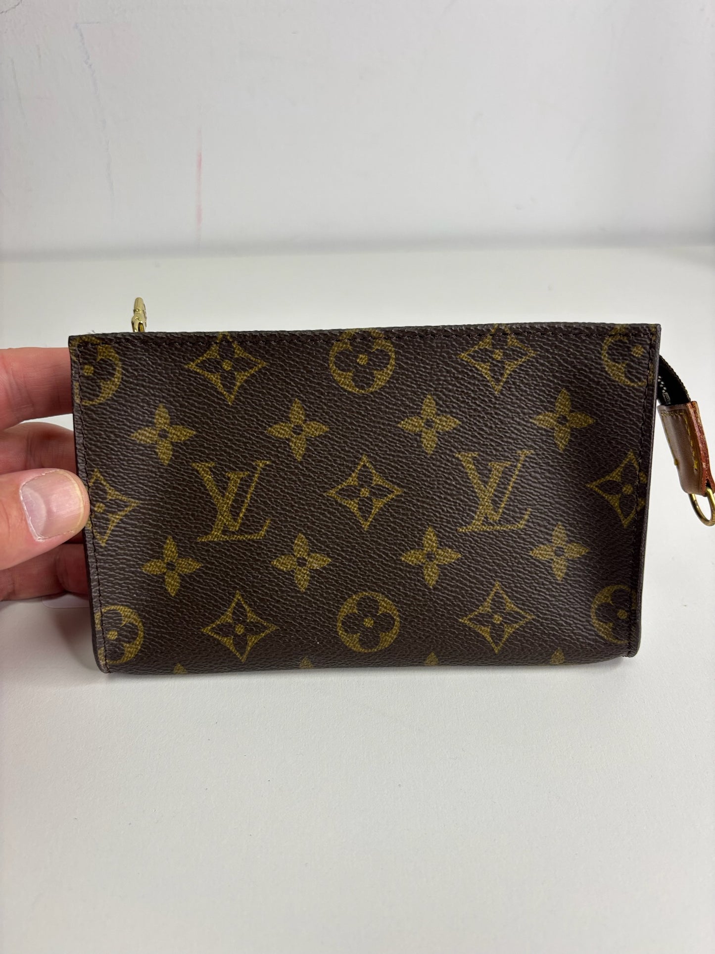Louis Vuitton Monogram Canvas Bucket Bag Pouch (JPD04-61)
