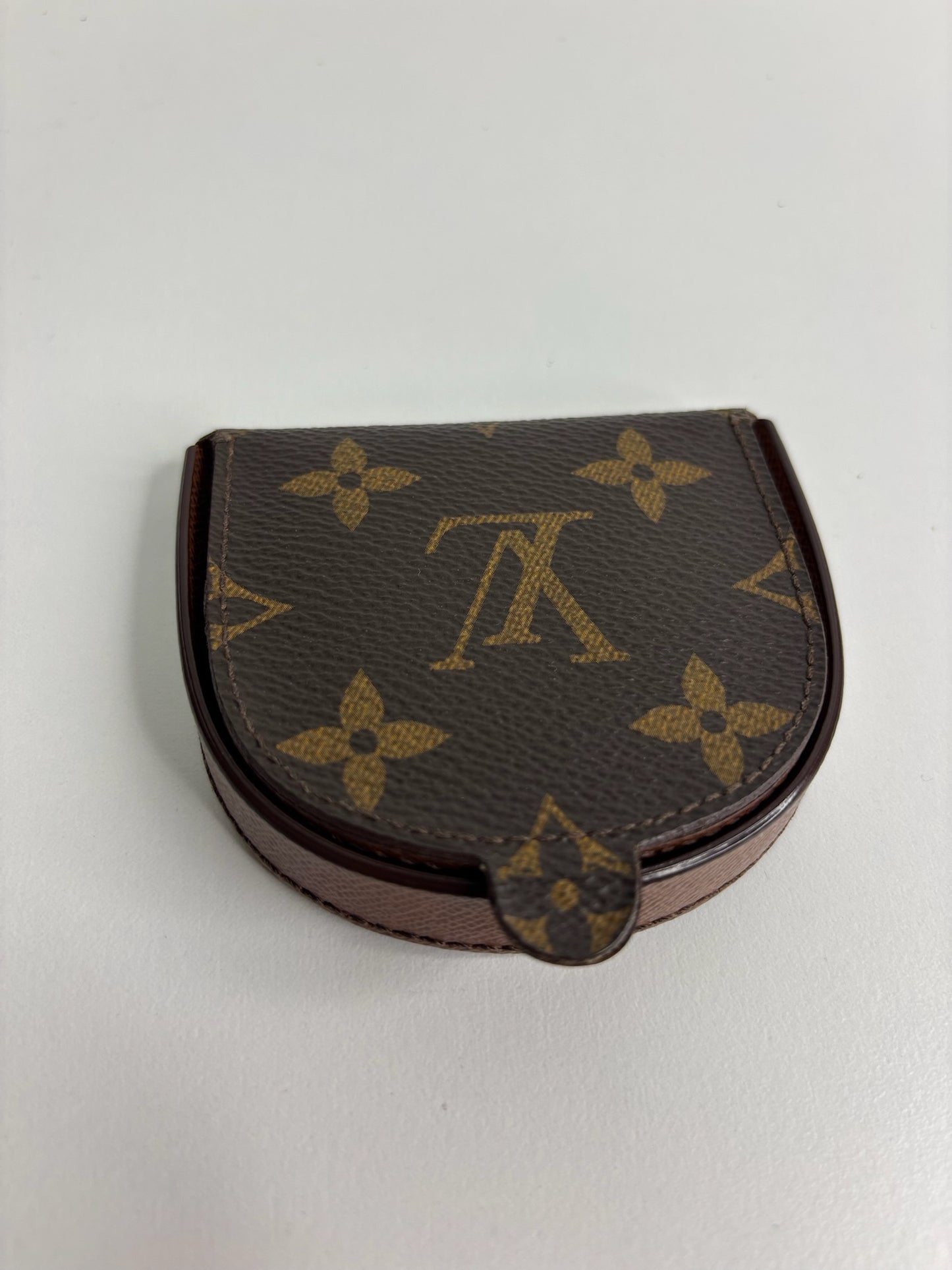 Louis Vuitton Monogram Portomonet Cuvette Coin Case (JPD04-62)