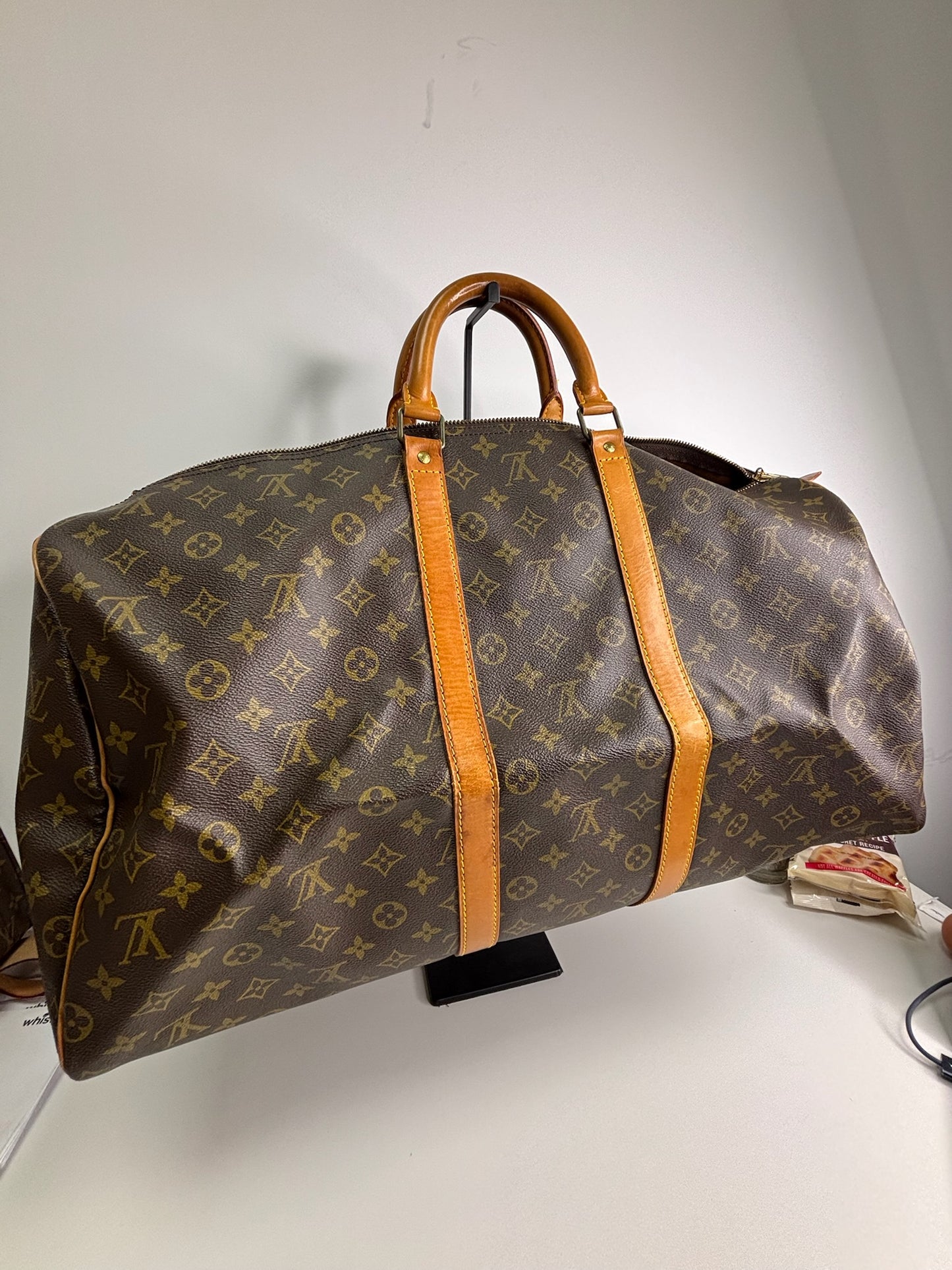 Pre-Owned Louis Vuitton Monogram Keepall 55 (JPD04-66)