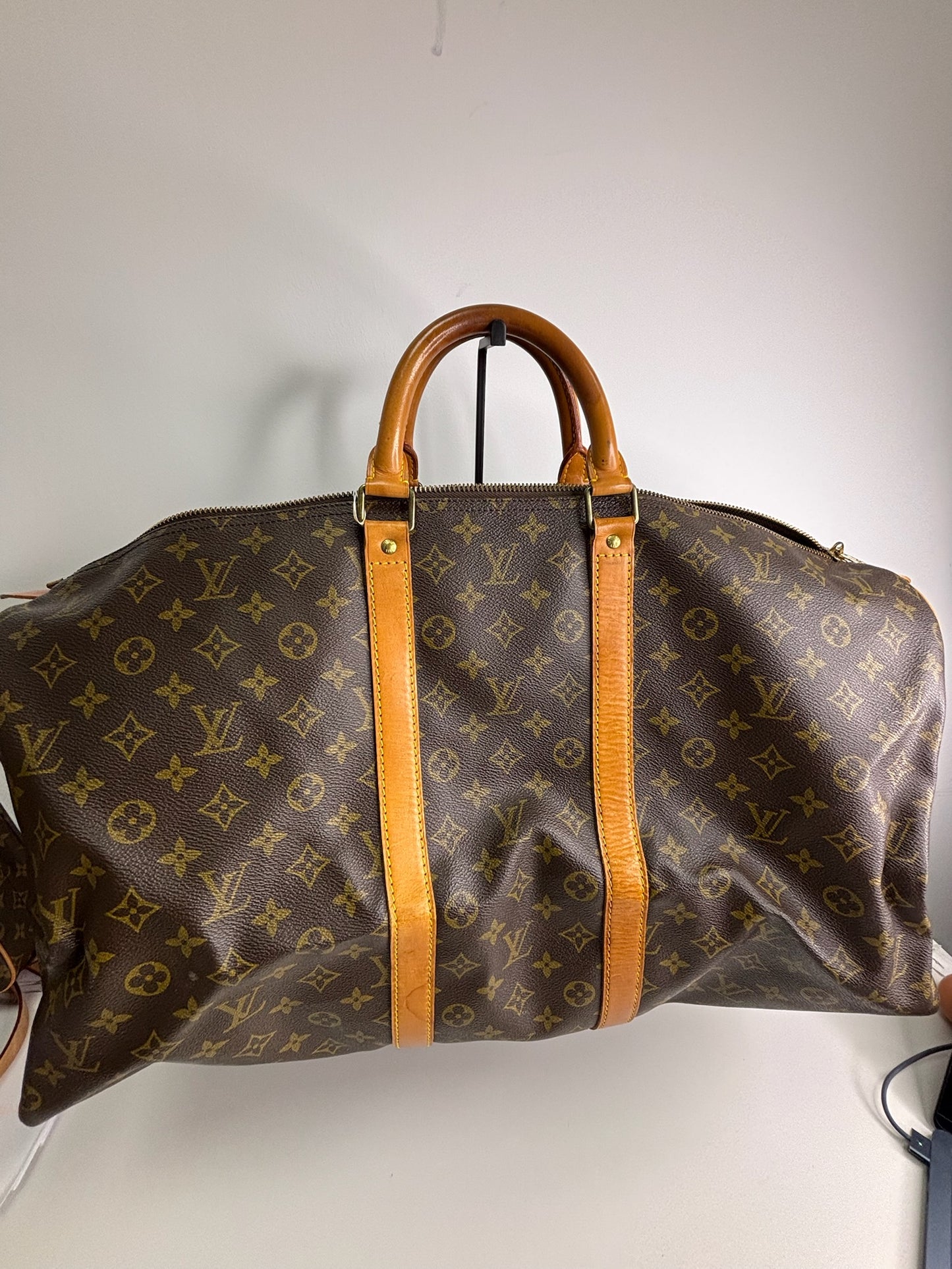 Pre-Owned Louis Vuitton Monogram Keepall 55 (JPD04-66)