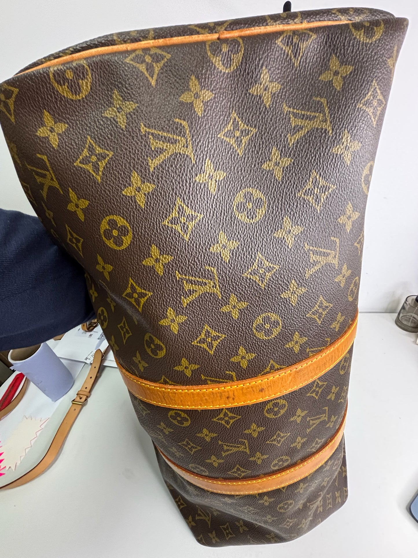 Pre-Owned Louis Vuitton Monogram Keepall 55 (JPD04-66)
