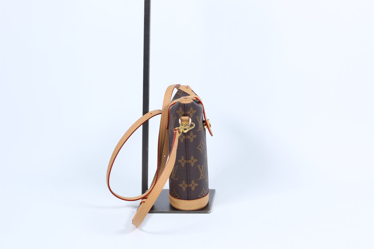 Louis Vuitton PVC Monogram Canvas Fold Me ONE Crossbody Bag M80874 (V01295412HD)
