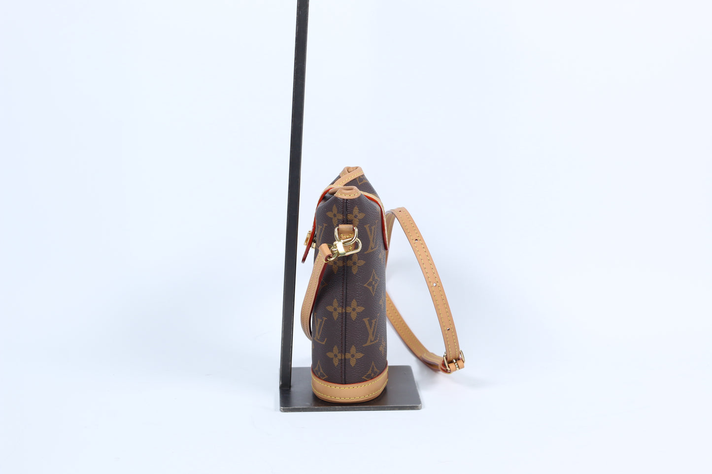 Louis Vuitton PVC Monogram Canvas Fold Me ONE Crossbody Bag M80874 (V01295412HD)