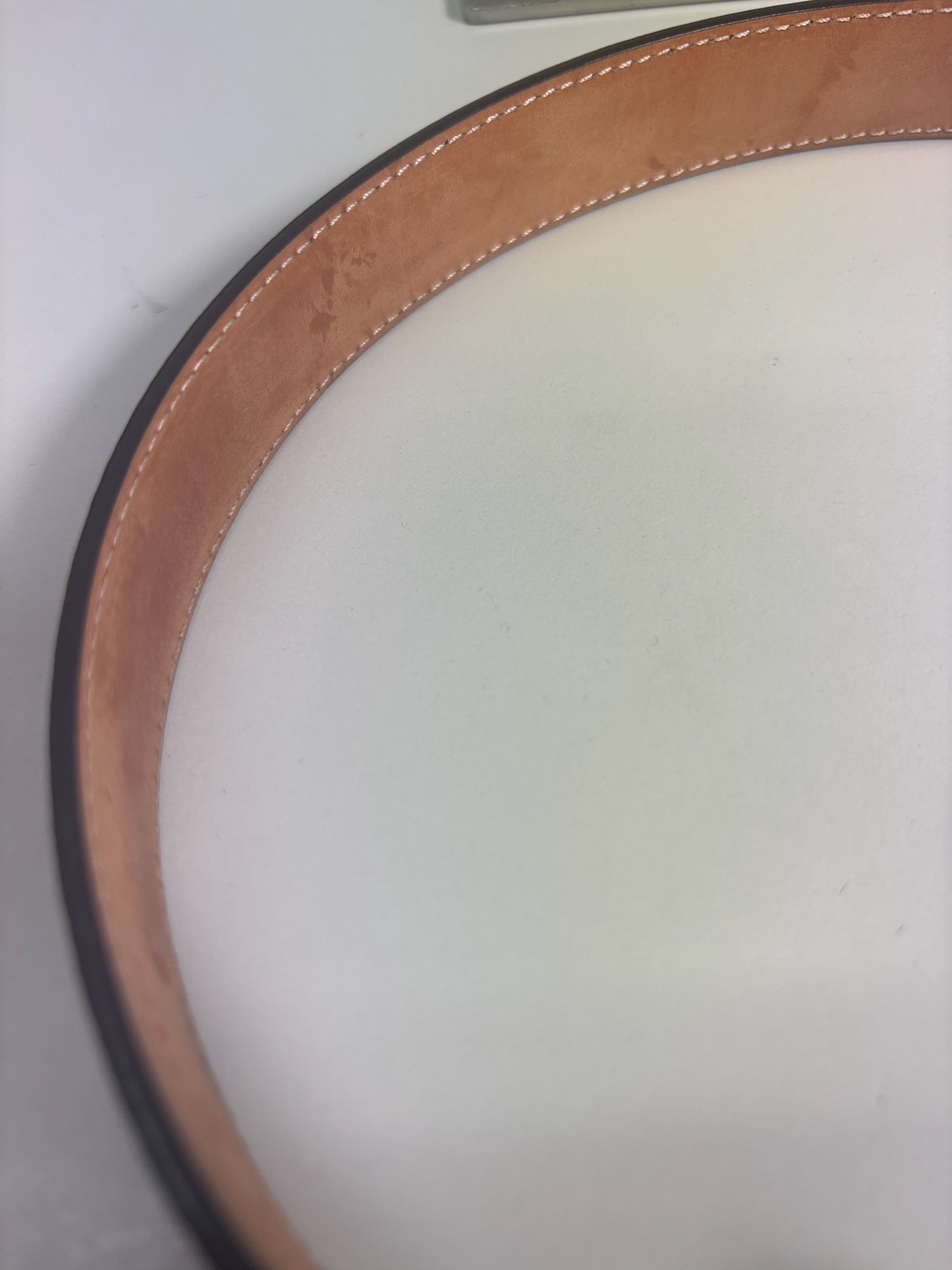 Louis Vuitton Brown PVC Monogram 25MM Mini Belt 32 M9781 (V128406H)