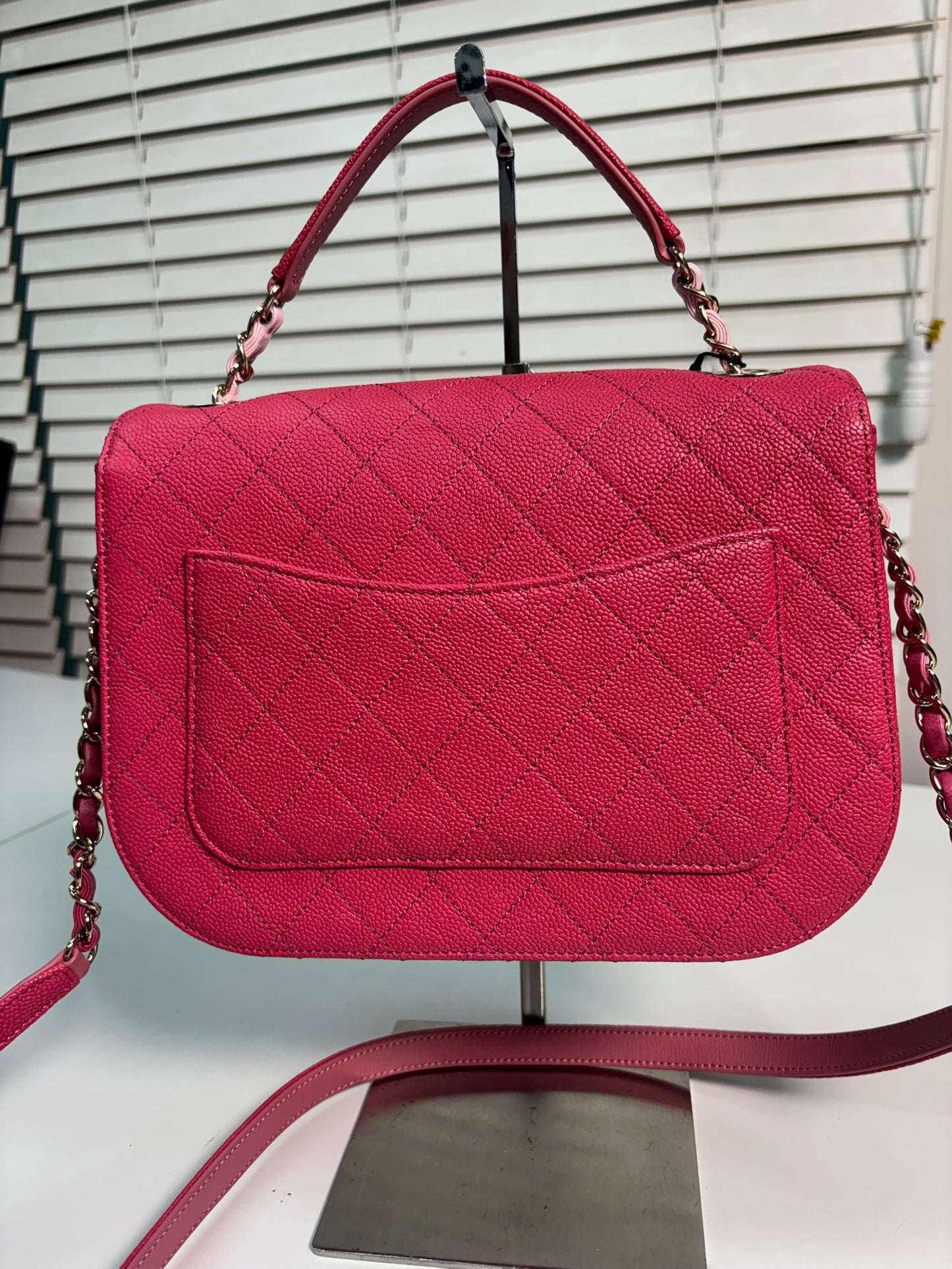 Chanel Caviar Skin CCLogo Season Chain Shoulder Bag A93659 (B038240709S)