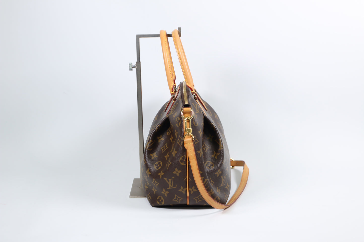 Louis Vuitton Brown PVC Monogram Canvas Turenne MM Shoulder Bag M48814 (V01290416HD)