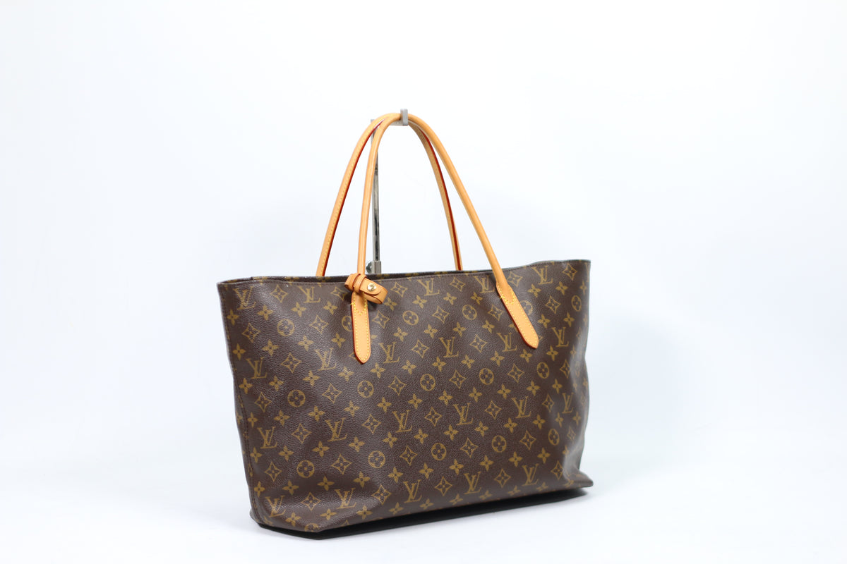 Louis Vuitton Brown PVC Monogram Canvas Raspail MM Tote Bag M40607