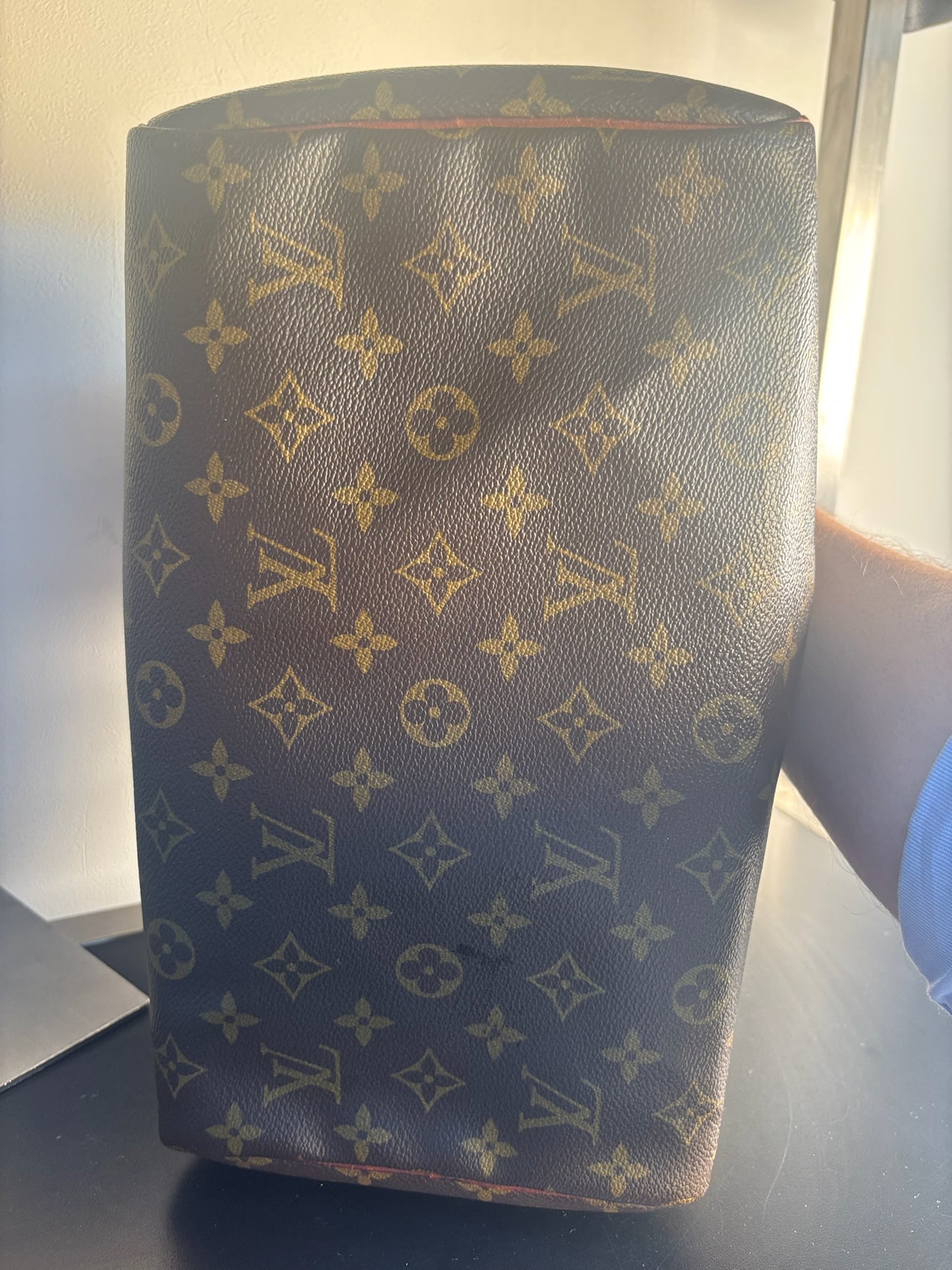 Louis Vuitton Brown Speedy 30 Monogram Canvas Tote Bag M41526 (V128312W)