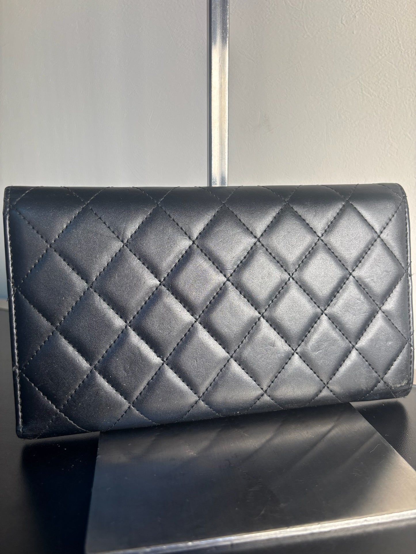 Chanel Black COCO Long Wallet (B3815311MC)