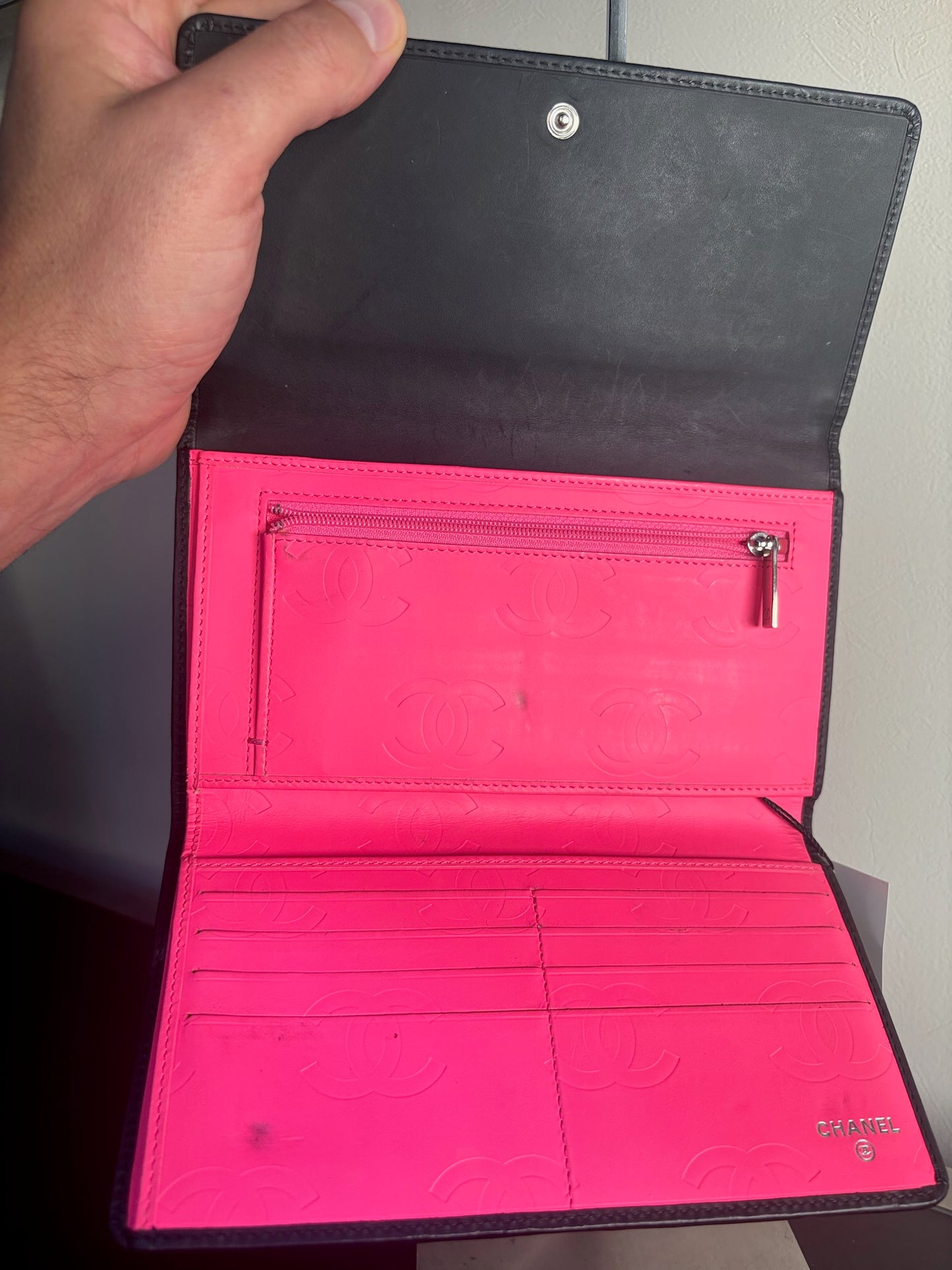 Chanel Black COCO Long Wallet (B3815311MC)