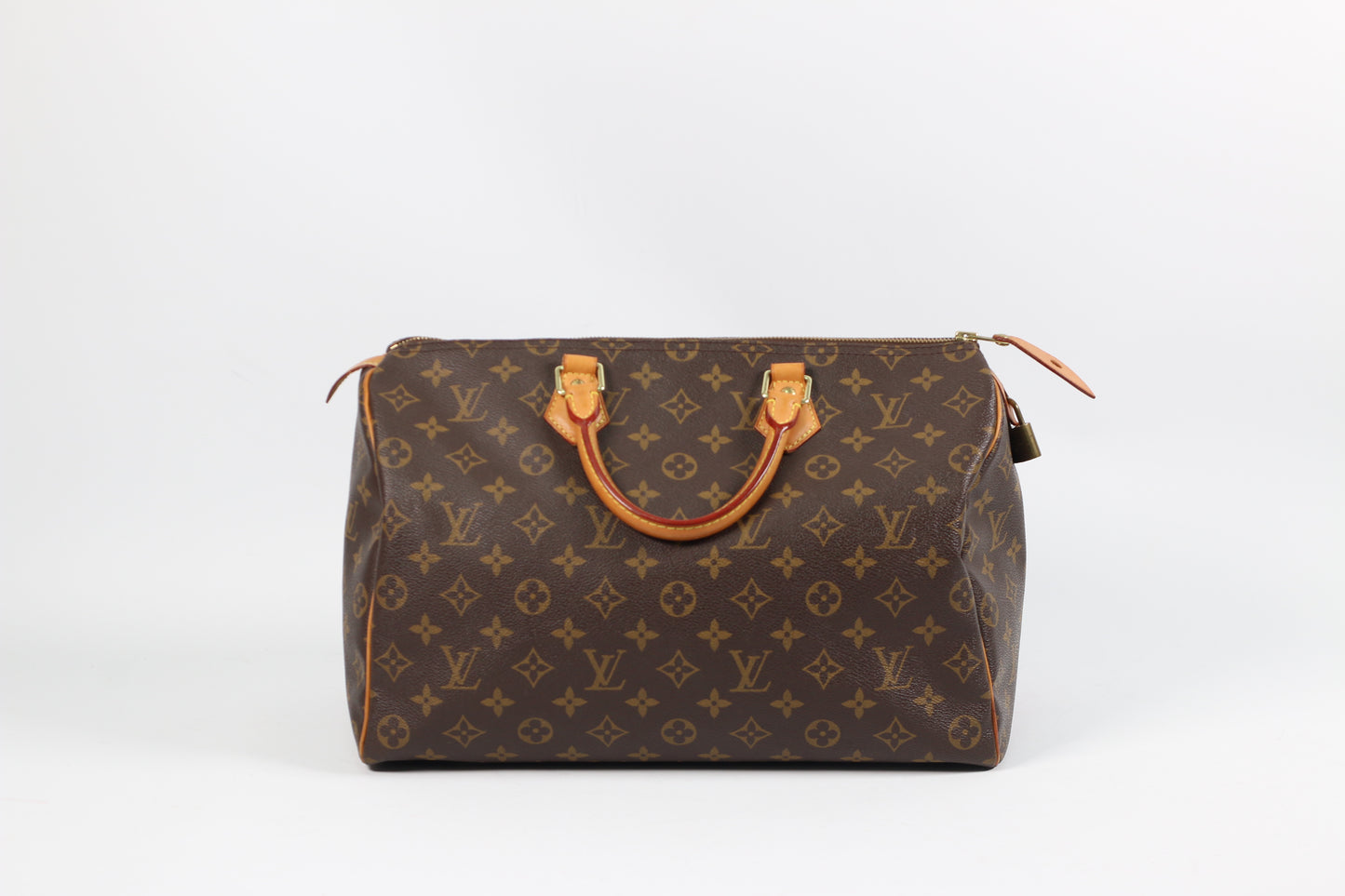 Louis Vuitton PVC Monogram Canvas Speedy 35 Tote Bag M41524 (V1225412)