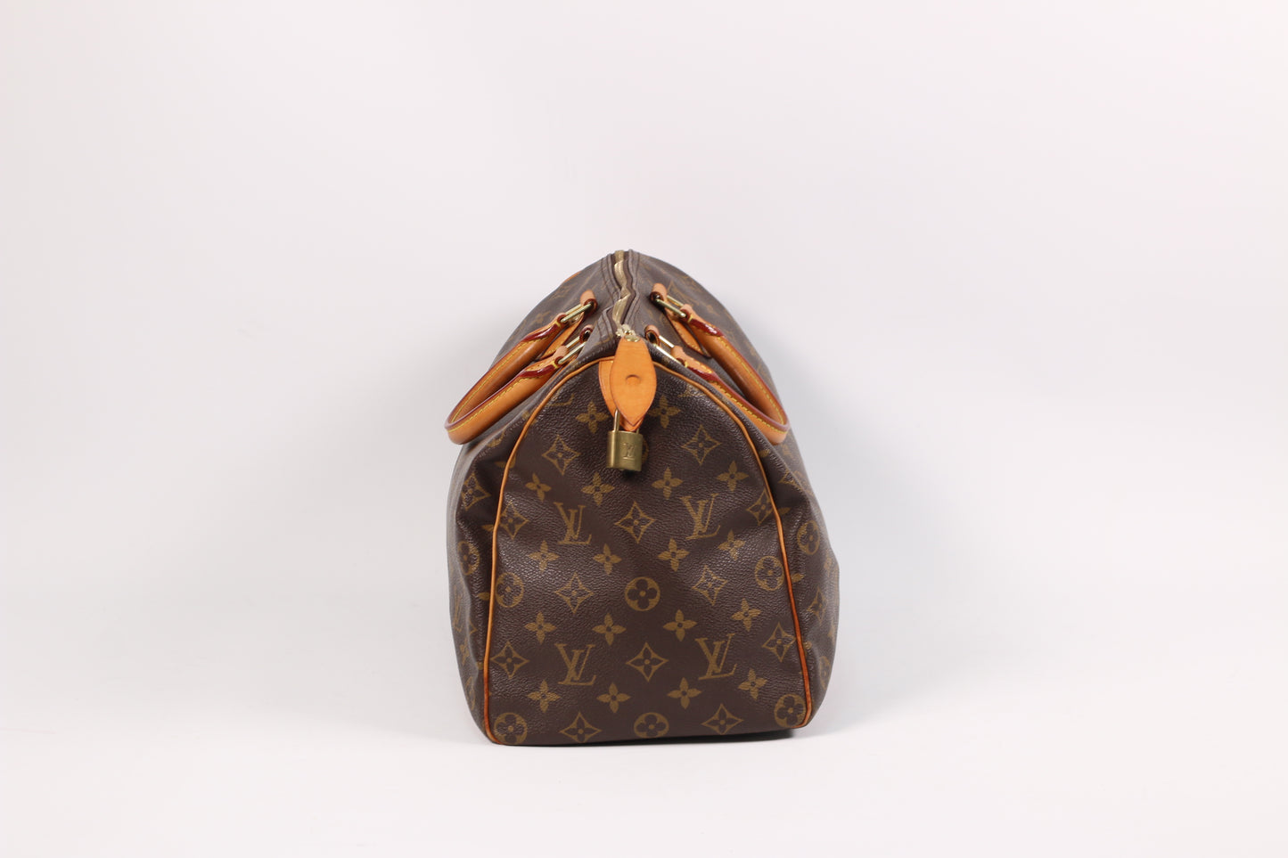 Louis Vuitton PVC Monogram Canvas Speedy 35 Tote Bag M41524 (V1225412)