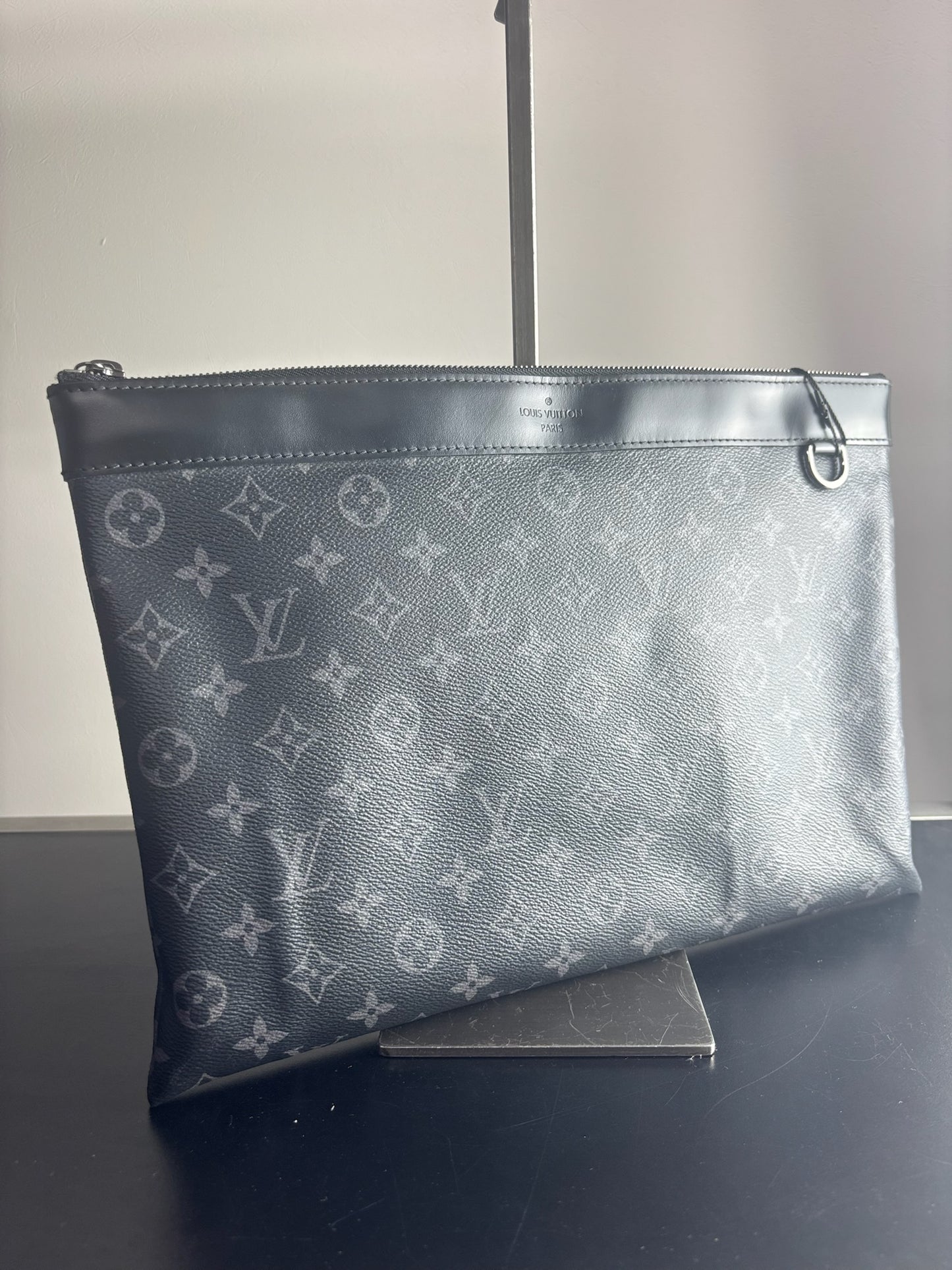 Louis Vuitton Pochette Voyage in Monogram Eclipse canvas