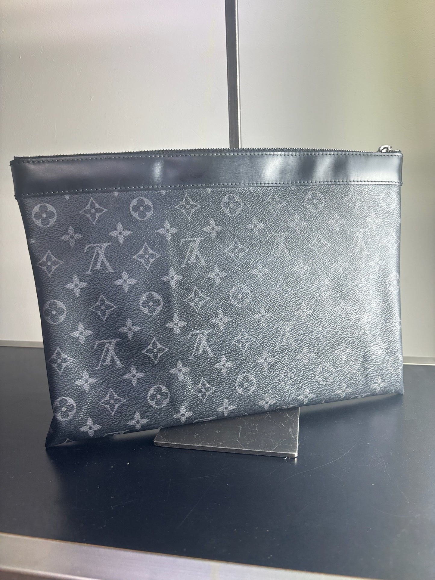 Louis Vuitton Pochette Voyage in Monogram Eclipse canvas