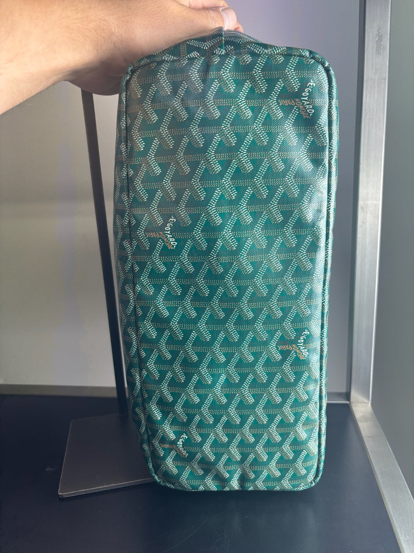 Goyard Green Saint Louis Tote Bag