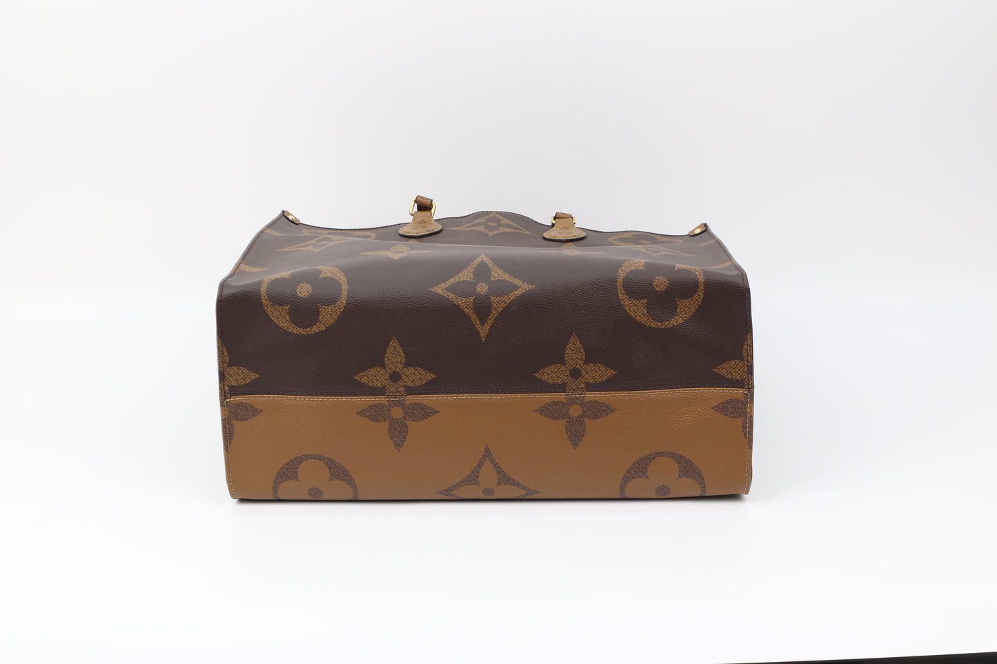 Louis Vuitton Brown PVC Monogram Giant Canvas Onthego GM Shoulder Bag M44576 (V12100114WD)
