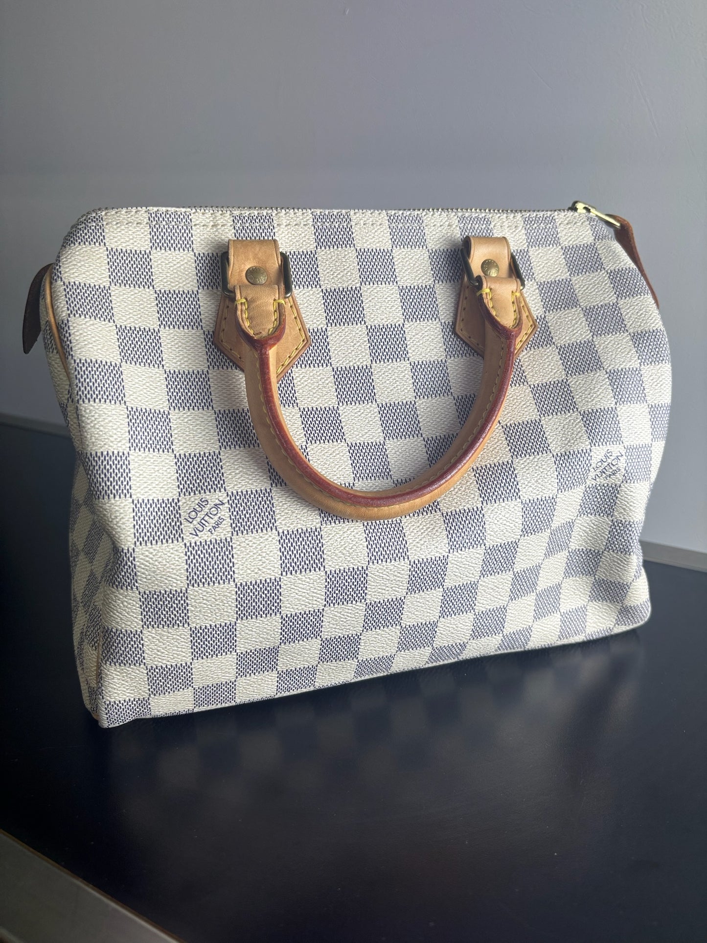 Louis Vuitton Speedy 25 bag in Damier Azur