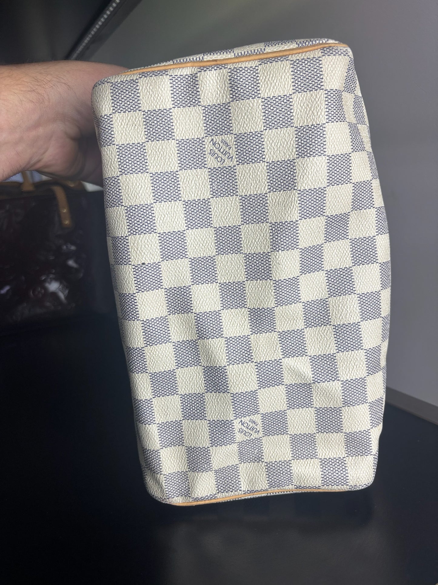 Louis Vuitton Speedy 25 bag in Damier Azur