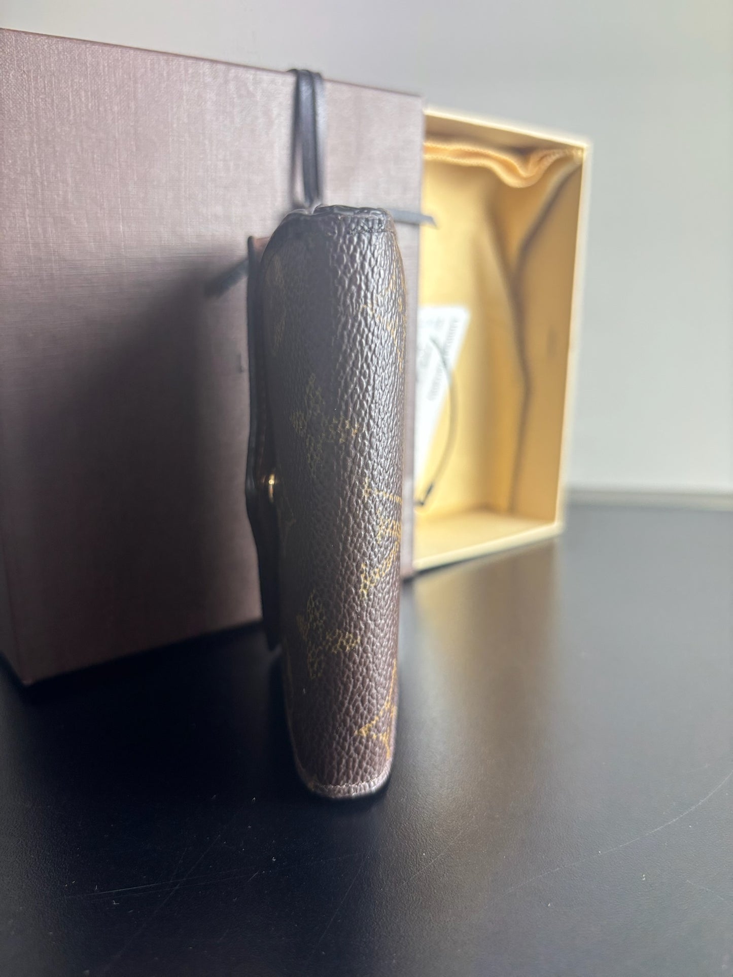 Louis Vuitton Victorine Wallet in classic monogram canvas