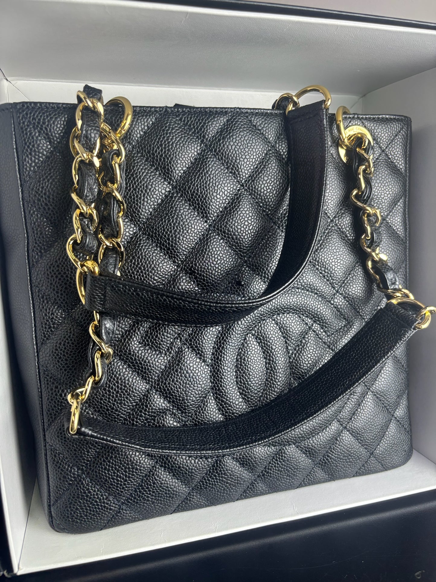 CHANEL  2007 petite Shopping tote bag