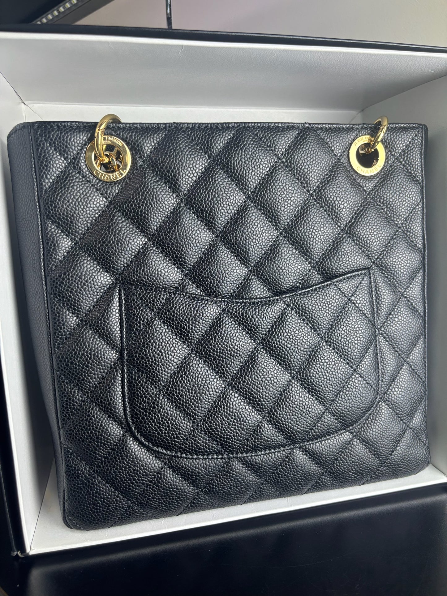 CHANEL  2007 petite Shopping tote bag