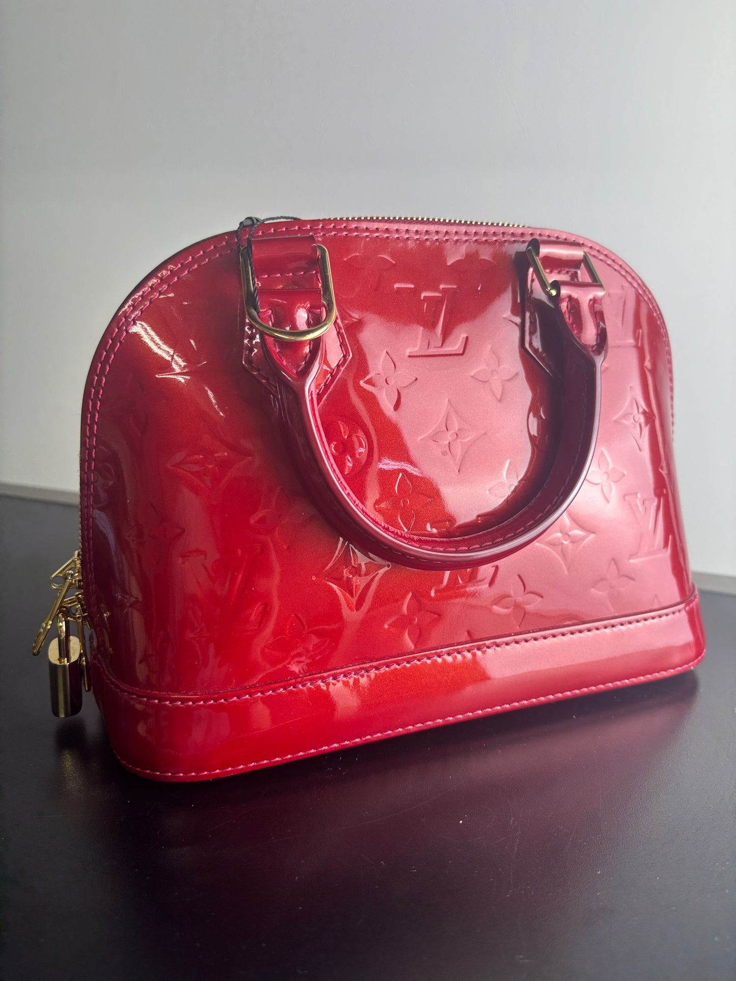 Louis Vuitton Monogram Vernis Alma BB