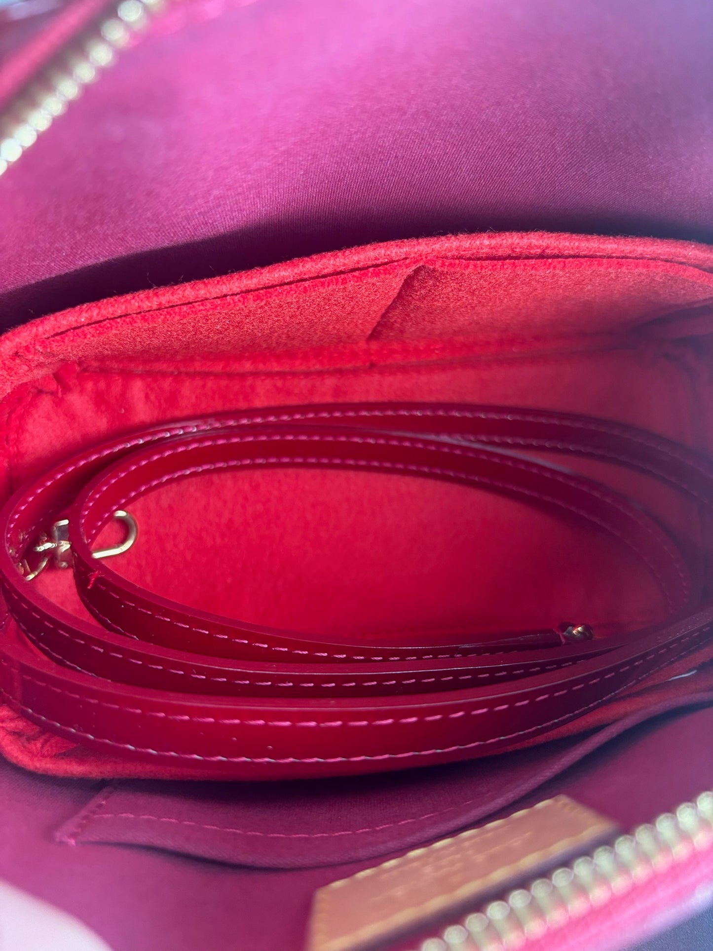 Louis Vuitton Monogram Vernis Alma BB