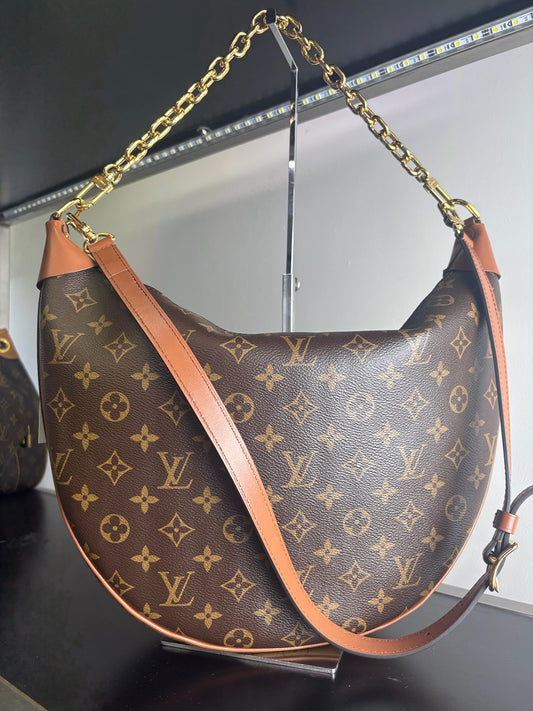 Louis Vuitton Loop Monogram Canvas Hobo Bag