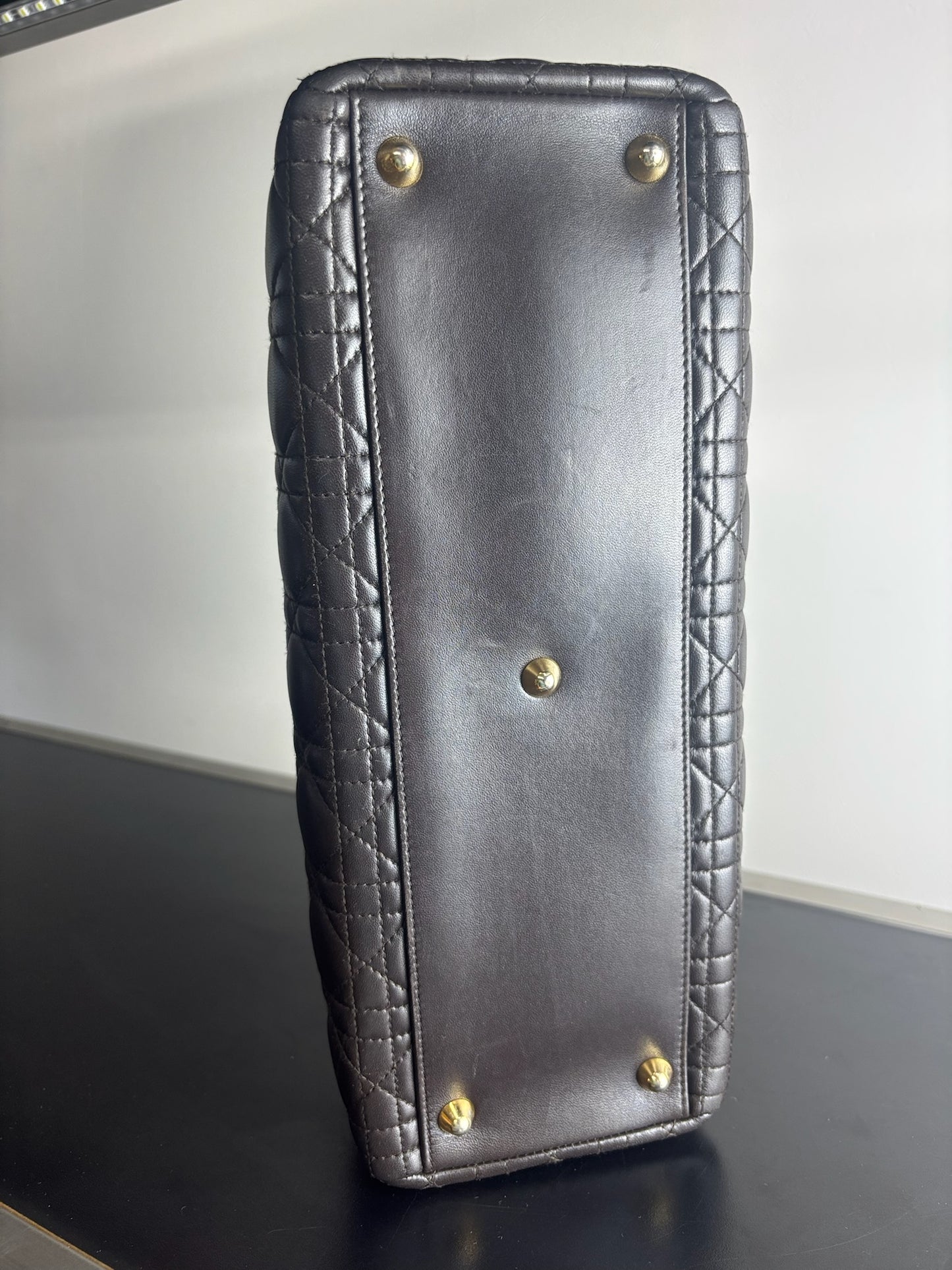 Dior Lady Dior leather handbag