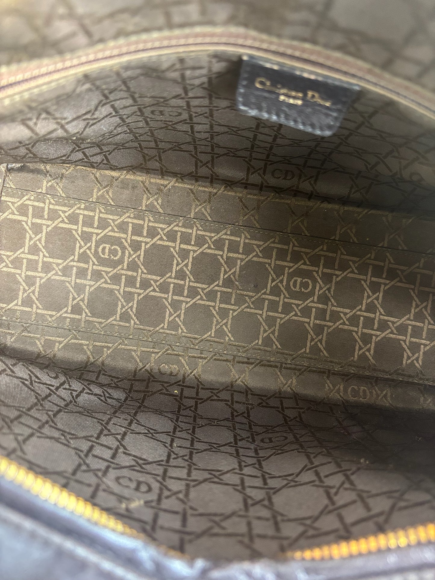 Dior Lady Dior leather handbag