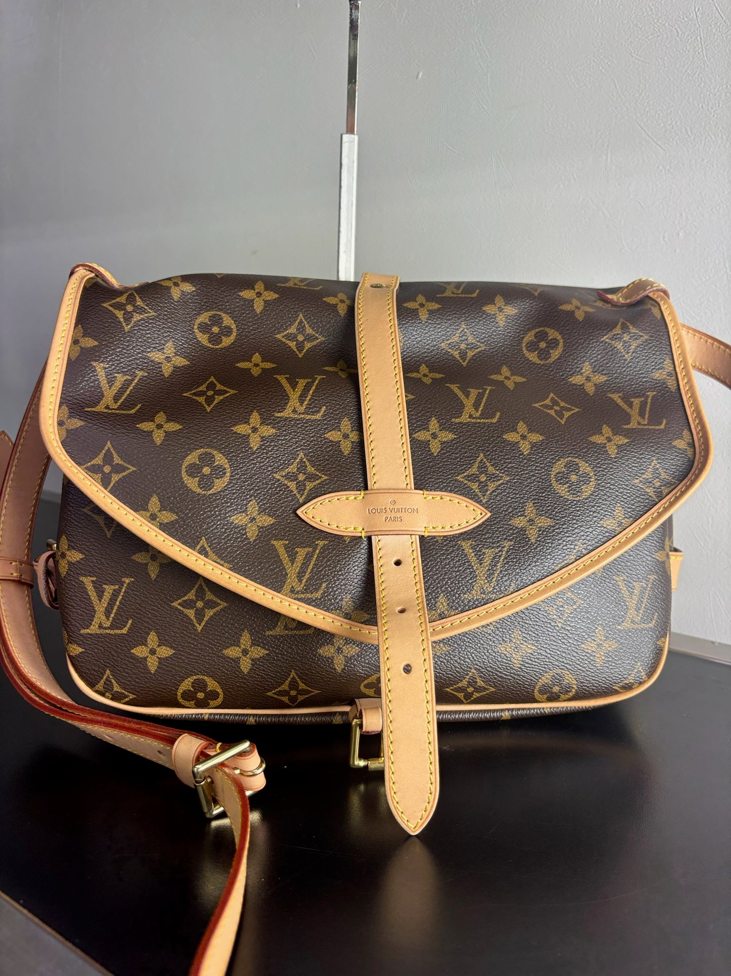 Louis Vuitton Monogram Saumur 30 Shoulder Bag