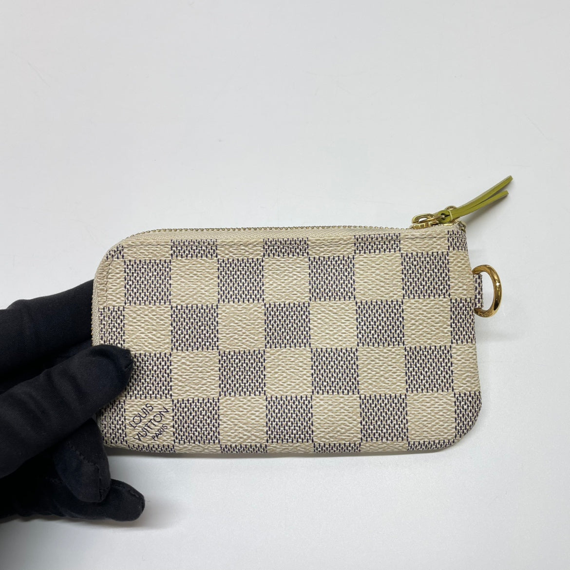 Louis Vuitton Azur Damier Canvas Totally MM Shoulder Bag N51262 (B012551227H)